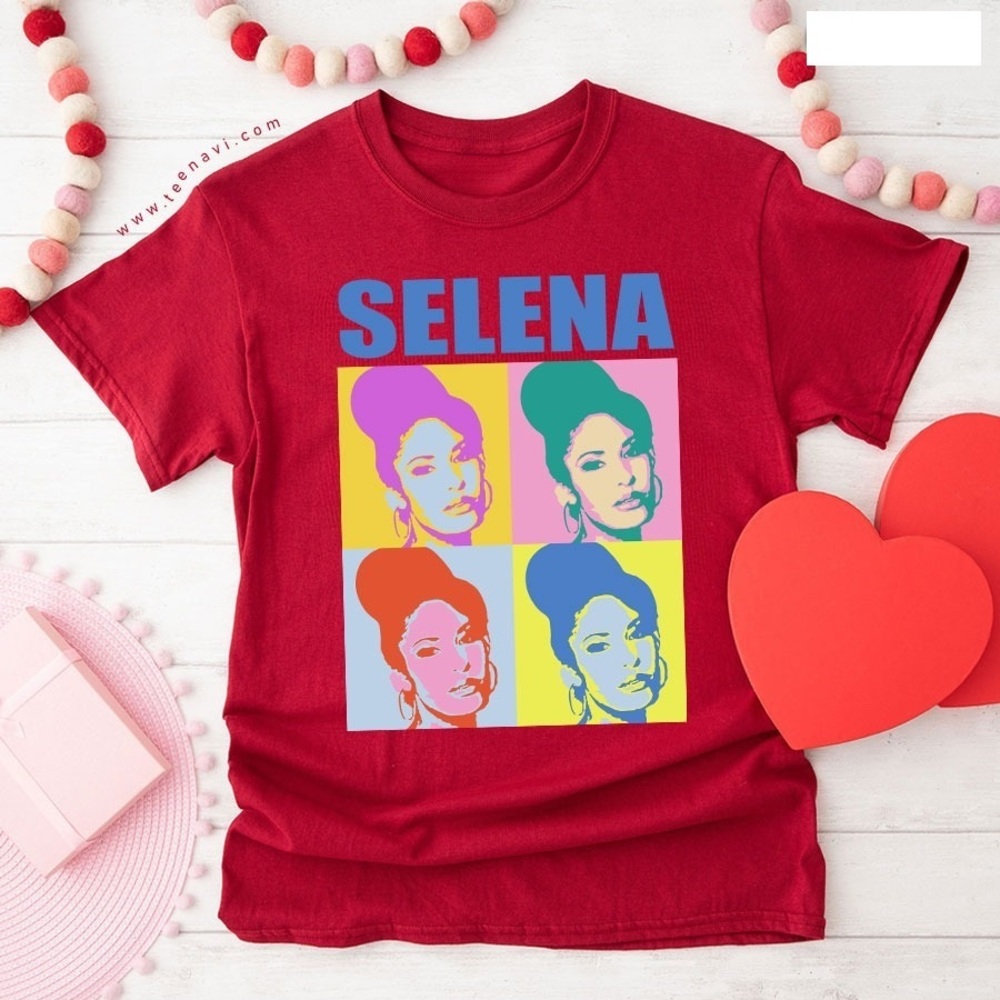 Selena Quintanilla Perez Graphic T-Shirt Red